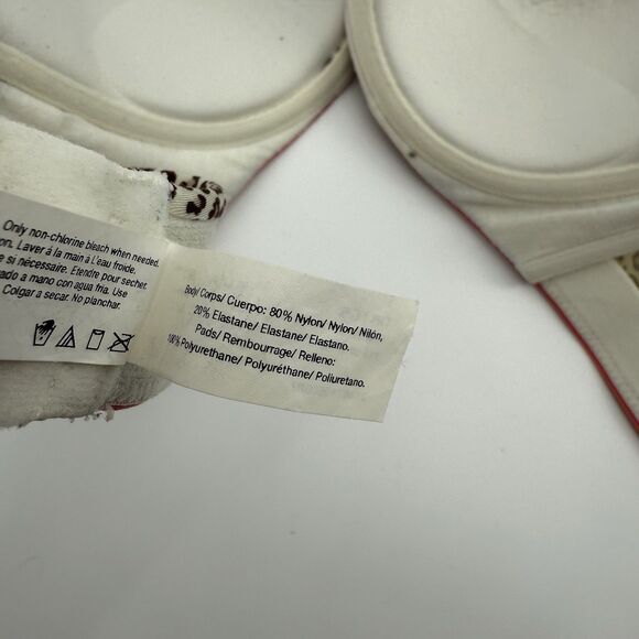 Maidenform Sweet Nothings Leopard Print Strapless Bra Size 38C - Picture 10 of 10